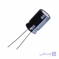 خازن الکترولیتی 35 ولت 100 میکروفاراد