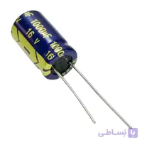 خازن الکترولیتی 16 ولت 470 میکروفاراد JWCO سری HGN با طول عمر 12,000 ساعت