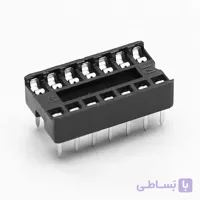 سوکت آی سی 8 پایه دو خطی (DIL) معمولی