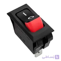 کلید راکر باریک دو پایه HB1620 (پایه و پلاتین مسی – 16 تا 20 آمپر)