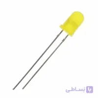 LED زرد مات 5mm