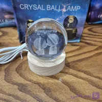 گوی سهبعدی چراغدار (چراغ خواب، دکوری) USB خور طرحدار سایز 6