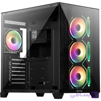 کیس کامپیوتر فاطر مدل FG-880B Mid Tower مشکی