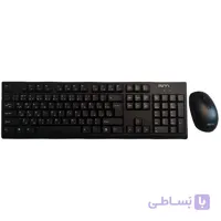 کیبورد و موس بی سیم تسکو مدل TKM 7019W