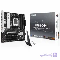 مادربرد ایسوس مدل B850M MAX GAMING WIFI سوکت AM5