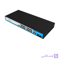 سوئیچ اچ آر یو آی سوئیچ شبکه HRUi مدل HR-AFGM-1622S-300