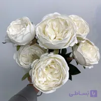 دسته گل رز ژولیت مصنوعی 7 گل