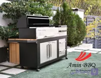 باربیکیو گازی مدل AMINBBQ-BSRC-140