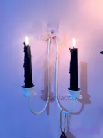 دیوارکوب جاشمعی دیواری ۲شعله مدل دارا