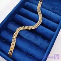عمده دستبند نگین دار