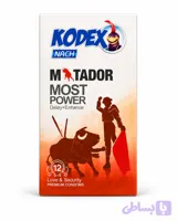 کاندوم کدکس تاخیری مدل Matador Most Power | قیمت و مشخصات