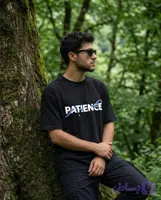 تیشرت تایپوگرافی صبر | Patience