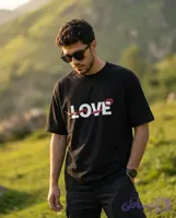 تیشرت تایپوگرافی حب | Love