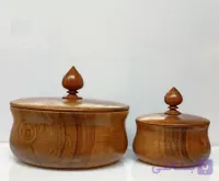 آجیل خوری و شکلات خوری چوب گردو سایز بزرگ