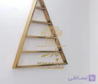 استند مثلث طلایی فورتیک دیواری