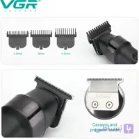 ماشین اصلاح وی جی آر مدل V987 با تیغه سرامیک و ضد آب