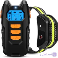 قلاده آموزشی سگ Flittor، شوک دهنده برای سگ‌ها با ریموت،قابل شارژ،ضد آب با قابلیت لرزش و شوک ۳ حالته برای سگ‌های کوچک، متوسط ​​و بزرگ