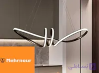 لوستر پاپیون سه حالته LED