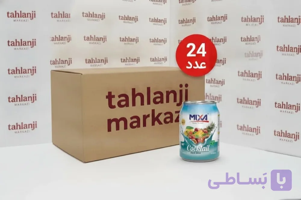 آبمیوه پالپ دار میکسا عمده (Mixa) باکس ۲۴ عددی ۲۵۰ میلی‌لیتری