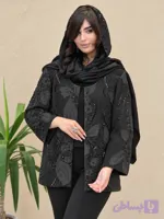 کت مجلسی گل برجسته مدل سارن کد_3039