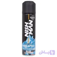 اسپری رنگ مو نیش من (آبی) حجم 150 میلی لیتر - NISHMAN Hair color spray (BLUE) 150 ml