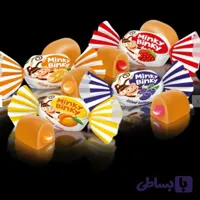 تافی میوه ای مینکی بینکی تازه تازه محصول شرکت روشن اوکراین 1000 گرمی