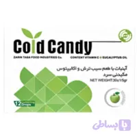 آبنبات سرد اکالیپتوس با طعم سیب ترش زرین تابا 12 عددی