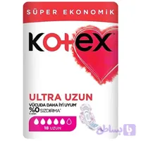 نوار بهداشتی کوتکس مدل Ultra Uzun بسته 18 عددی محصول ترکیه