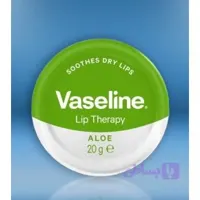بالم لب Vaseline مدل Aloe Vera بالم لب مرطوب کننده وازلین آلوئه ورا حجم 20 گرم