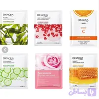 ماسک ورقه ای 100 عددی صورت خارجی هر کدام 25 گرم