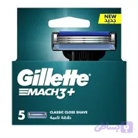 تیغ یدک اصلاح ژیلت مدل مچ تری 5 عددی Gillette Mach3 5Pcs