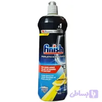 مایع جلادهنده ماشین ظرفشویی فینیش مدل Black Parlatici Limon حجم 800 میلی