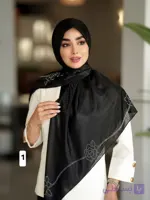 روسری ژان ژان نگین رز کد ۱۰۹۶