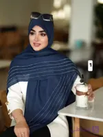 روسری کریشه نگین دار کد ۱۰۹۷