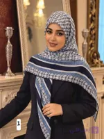 روسری نخی طرح سی کی کد ۱۰۵۲