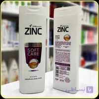 شامپو زینک ضد ریزش و ضد شوره zinc 340ml