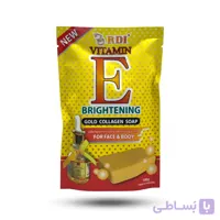 صابون روشن‌کننده ویتامین E آر.دی.آی RDI مدل Gold Collagen وزن 100 گرم