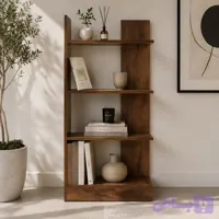 کتابخانه ایستاده طرح دیاموندچهار طبقه