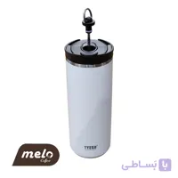 فرنچ پرس دو جداره TYESO سفید کلاسیک 750 میل