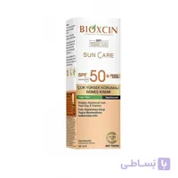 کرم ضد آفتاب رنگی پوست spf50 بیوکسین bioxcin حجم 50میل