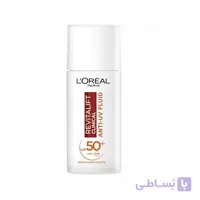 فلوئید ضد آفتاب SPF50 ویتامین سی لورال مدل Revitalift Clinical مناسب انواع پوست حجم 50میل