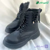 ناموجودنیم بوت بندی زنانه بغل زیپ
