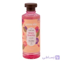 شامپو تثبیت کننده رنگ مو ویت یو مدل Rosey Rosehip با عصاره رزهیپ و روغن آووکادو حجم 300 میلی‌لیتر