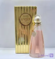 ادکلن زنانه lively طلایی