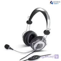 هدفون سیمی جنیوس مدل HS-04SU  میکروفون دار