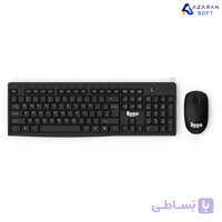 ماوس و کیبورد بیسیم لیگو مدل KW806