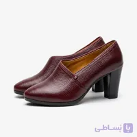 کفش مجلسی چرم زنانه کد 023