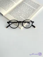 عینک طبی پینترستی فریم فلزی مشکی برند moscot