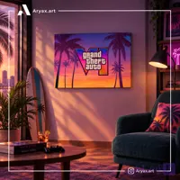 تابلو Grand Theft Auto کد c324
