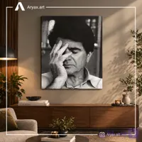 تابلو تصویر استاد محمدرضا شجریان کد c309